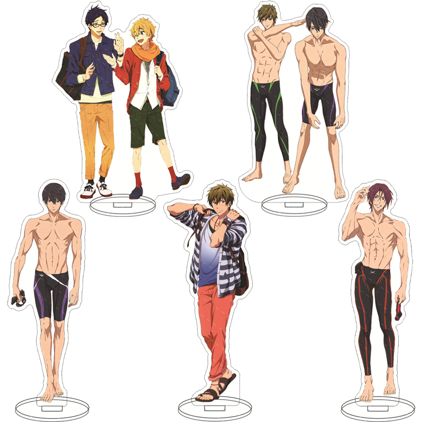 Anime Character Merchandise - 16CM Anime Acrylic Figure Free! Nanase