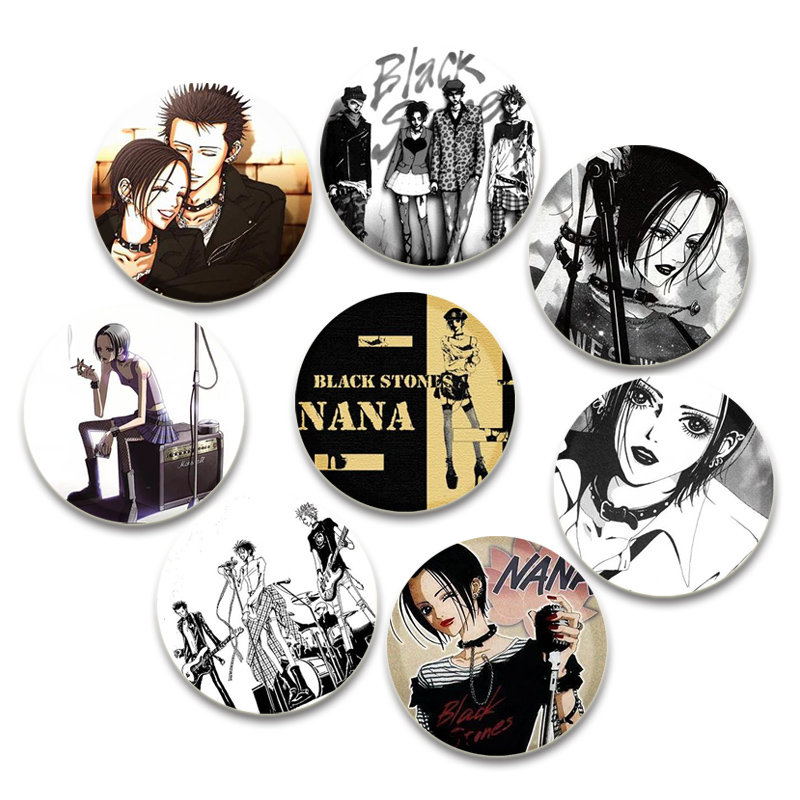 Nana Anime Merchandise - 58mm Nana Enamel Pin Anime Figure