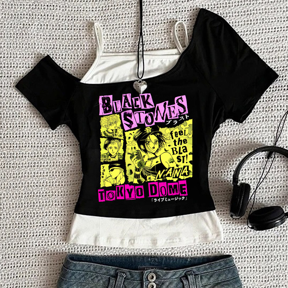 Y2k Nana Osaki Graphic T Shirt - огляд і ціна Nana Anime Merchandise