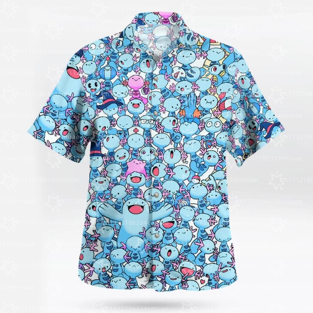 2026 Anime Mudkip Blue Hawaiia - огляд і ціна Anime Merchandise For Women