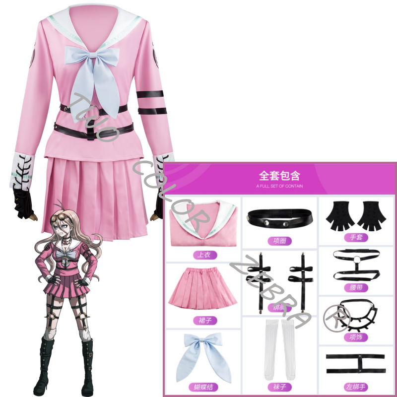 Anime Danganronpa V3 Miu Iruma - огляд і ціна Cosplay Wig Colored