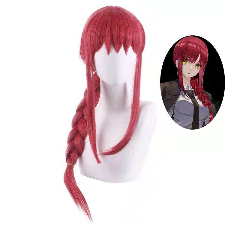 Makima Cosplay wig Anime Chain - огляд і ціна Anime Merchandise For Women
