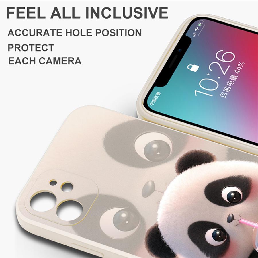 Cute Panda Phone Case for iPho - огляд і ціна Lanyard Anime Logo