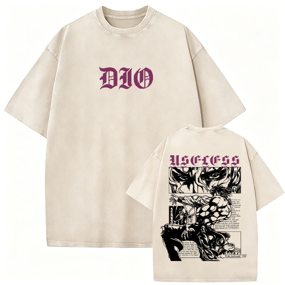 Washed Vintage Anime Jojo Biza - огляд і ціна Jojo Anime Merchandise