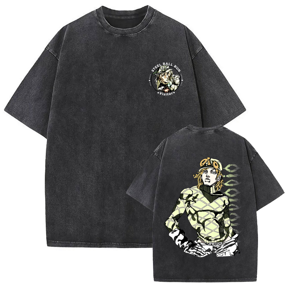 Washed Vintage Anime Jojo Biza - огляд і ціна Jojo Anime Merchandise