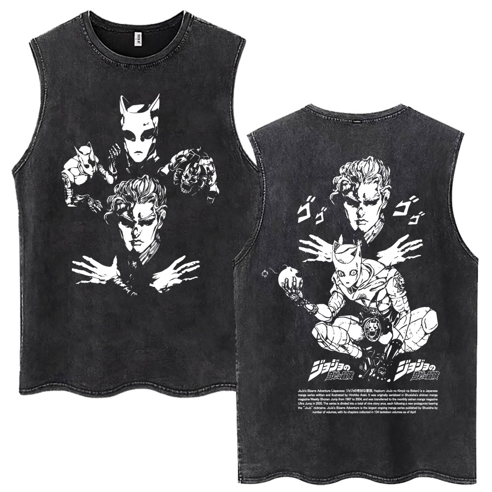 Washed Anime Jojo Bizarre Adve - огляд і ціна Jojo Anime Merchandise