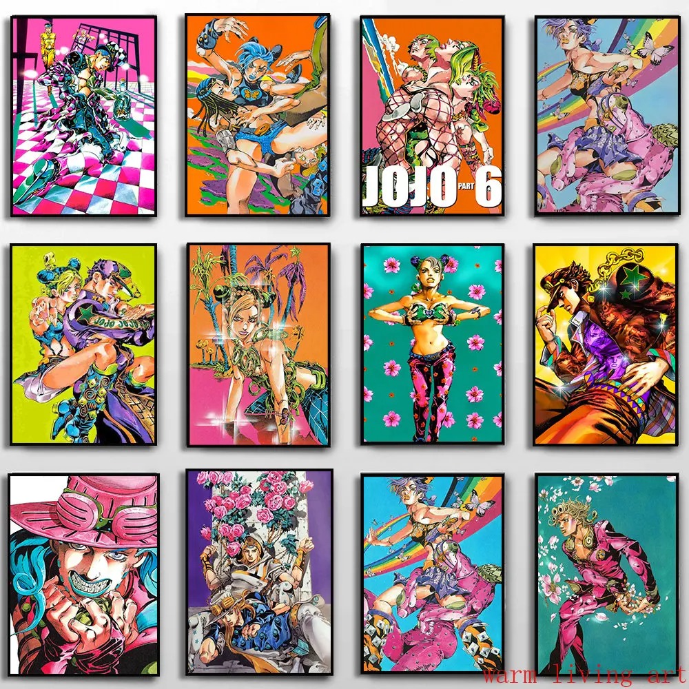 Classic Anime Poster JoJo's Bi - огляд і ціна Jojo Anime Merchandise