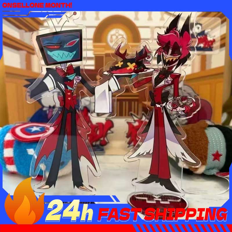 2pcs Hazbin Anime Peripherals  - огляд і ціна Anime Character Merchandise
