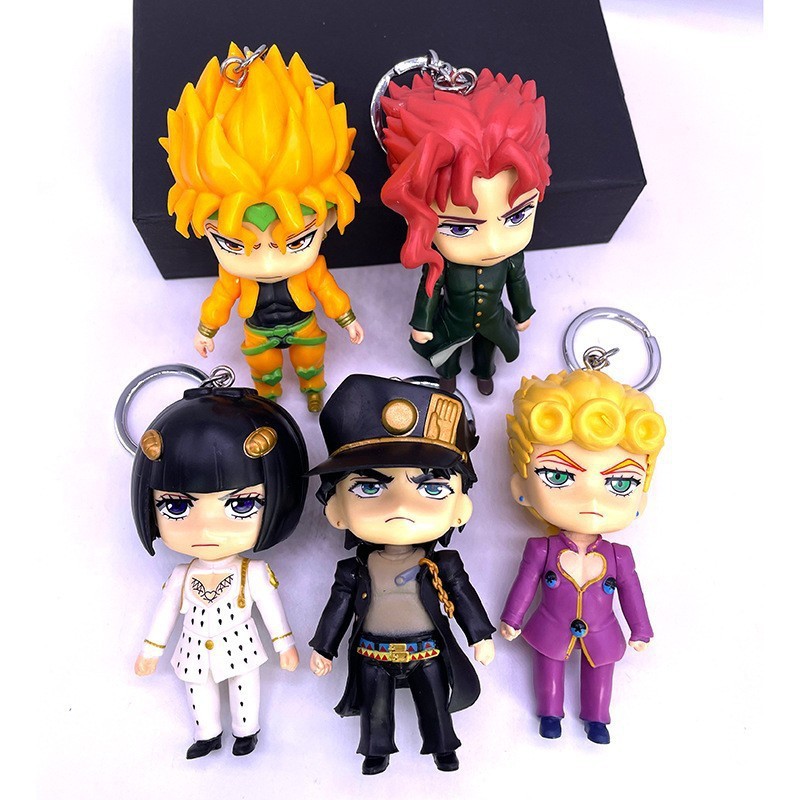 5Pcs/Set Anime JoJos Bizarre A - огляд і ціна Jojo Anime Merchandise