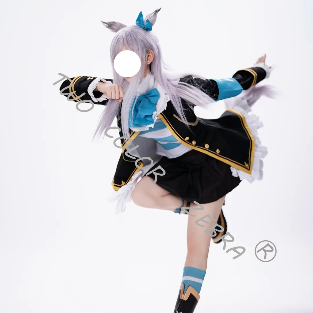 Mejiro McQueen Cosplay Costume - огляд і ціна Cosplay Wig Colored