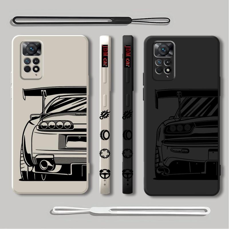 JDM Dream Car Phone Case for X - огляд і ціна Lanyard Anime Logo
