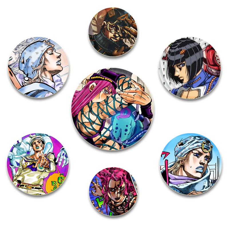 32/44/58mm JoJo Bizarre Advent - огляд і ціна Jojo Anime Merchandise