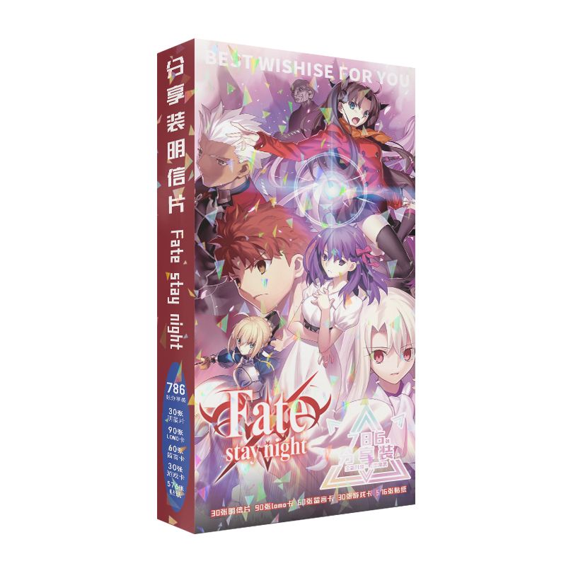 Fate postcard anime 2D merchan - огляд і ціна Fate Anime Merchandise