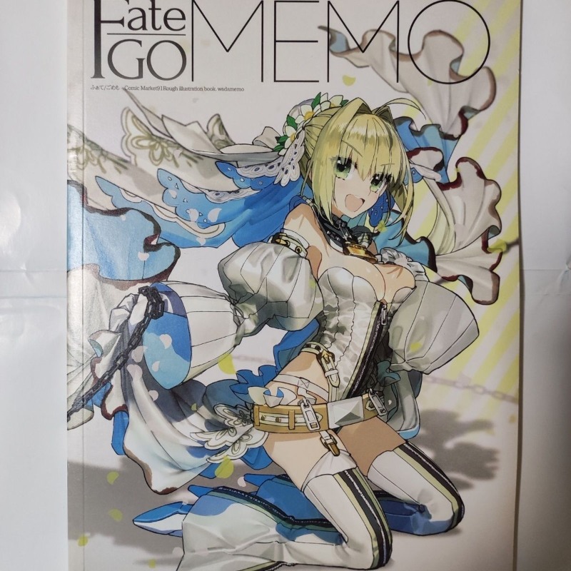 2 books Fate GO MEMO 1 2 Art B - огляд і ціна Fate Anime Merchandise