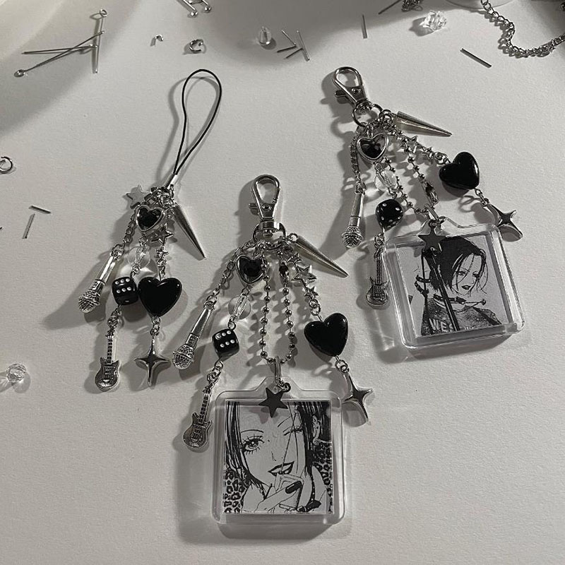 nana keychains beaded phone ch - огляд і ціна Nana Anime Merchandise