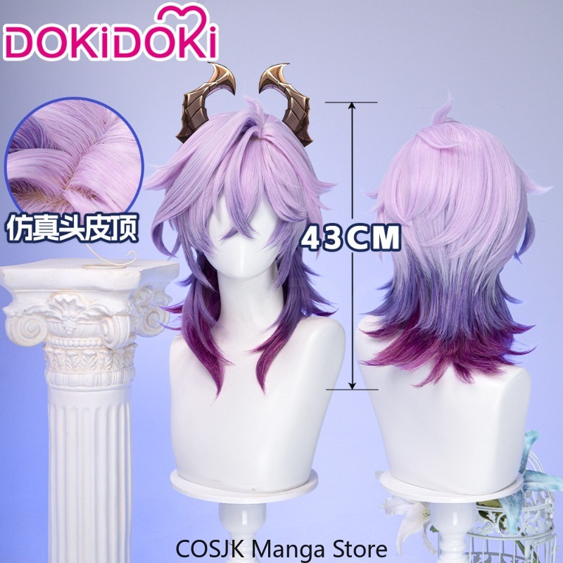 Game Genshin Impact Cosplay Wi - огляд і ціна Cosplay Wig Colored